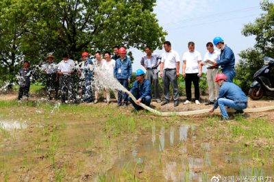 安徽當涂創新模式解決農業排灌用電難題