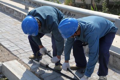金秋時節改造忙 線路安全有保障