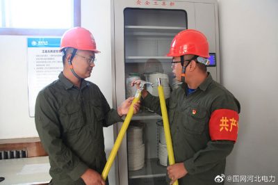 國慶保電前‘診斷’安全工器具 保安全！