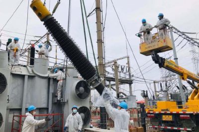 220千伏堯化門變電站實施“換心手術”