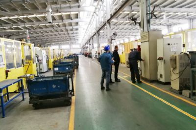 福山區供電公司為煙臺某汽車零部件開展用電檢查