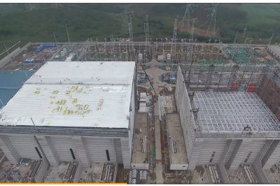 我國完成電網工程總容積最大的廠房系統