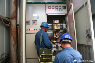 對冷庫的變壓器、客戶專線、配電盤進行逐項測試消缺